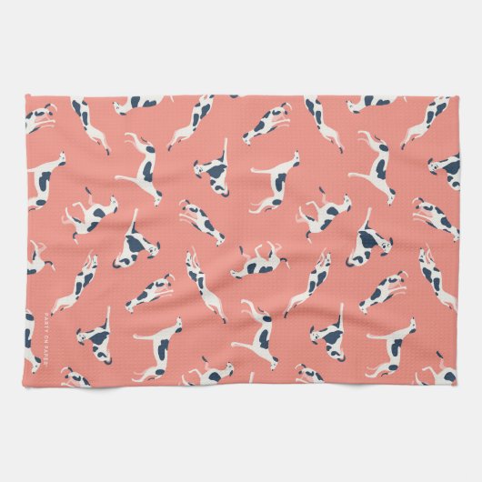 Serviette de cuisine pour chien (Horizontal)