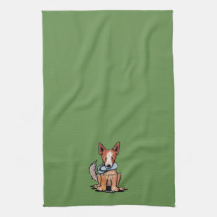 Serviette de cuisine pour chien de bétail australi