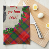 Serviette de cuisine pour chien écossais de Chisho (Quart Plié)