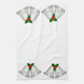 Serviette de cuisine pour cloches en argent (Vertical)