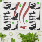 serviette de cuisine pour femmes (Plié)