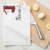 serviette de cuisine pour homard de la Nouvelle-Éc (Quart Plié)