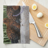 Serviette de cuisine pour la fête du poulet (Quart Plié)