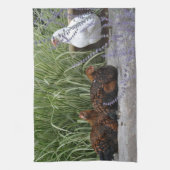 Serviette de cuisine pour la fête du poulet (Vertical)