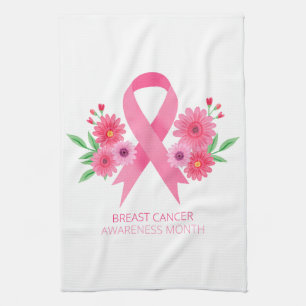 Serviette de cuisine pour la sensibilisation au ca