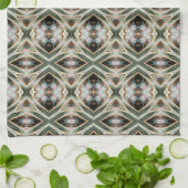serviette de cuisine pour les vacances de printemp (Plié)