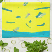 Serviette de cuisine pour l'été (Plié)