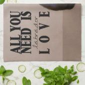 Serviette de cuisine pour marionnettes Labrador (Plié)