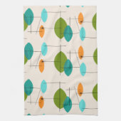 Serviette de cuisine pour Motif rétro atomique mob (Vertical)