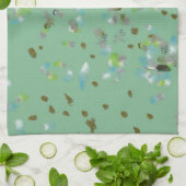 Serviette de cuisine pour oiseaux forestiers (Plié)