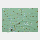 Serviette de cuisine pour oiseaux forestiers (Horizontal)