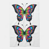 serviette de cuisine pour papillon arc-en-ciel (Vertical)