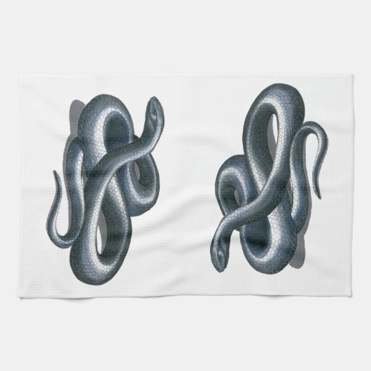 Serviette de cuisine pour serpent de l'Est de l'In (Horizontal)