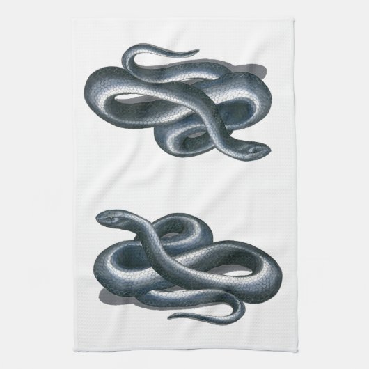 Serviette de cuisine pour serpent de l'Est de l'In (Vertical)