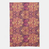 Serviette de cuisine pour voyage rose (Vertical)