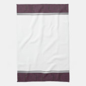 Serviette de cuisine pourpre foncée élégante de (Vertical)