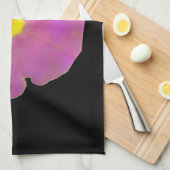 Serviette de cuisine pourpre Petunia (Quart Plié)
