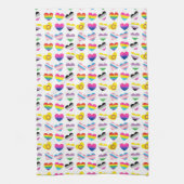 Serviette de cuisine Pride Hearts (Vertical)