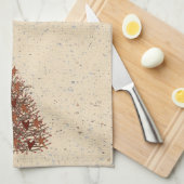 Serviette de cuisine Primitive Christmas Tree (Quart Plié)