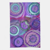 Serviette de cuisine profondément pourpre (Vertical)