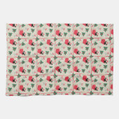 Serviette de cuisine Puggy Christmas (Horizontal)