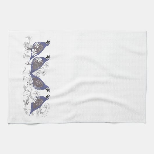 Serviette de cuisine Quail (Horizontal)