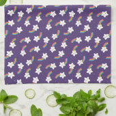 Serviette de cuisine Rainbow Stars (Plié)