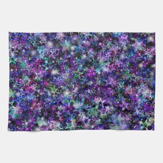 serviette de cuisine rainbow stars (Horizontal)