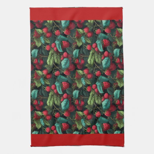 Serviette de cuisine Raspberries (Vertical)