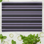 serviette de cuisine rayée (Plié)