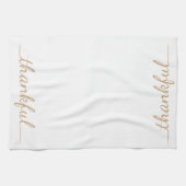 Serviette de cuisine reconnaissante de (Horizontal)