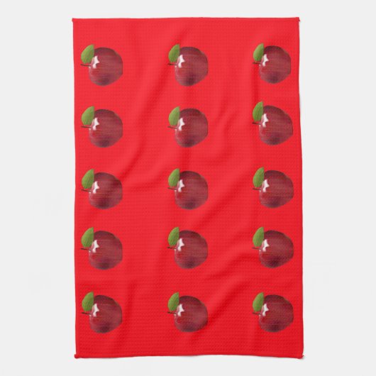 Serviette de cuisine Red Apples (Vertical)
