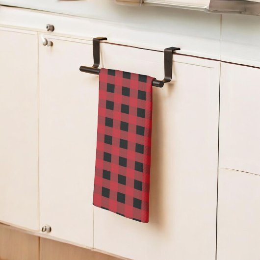 Serviette de cuisine Red Buffalo Plaid pour Décor 
