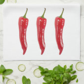 Serviette de cuisine Red Hot Chili (Plié)