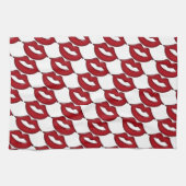 Serviette de cuisine Red Hot Lips (Horizontal)