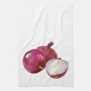 Serviette de cuisine 'Red Onions'
