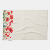Serviette de cuisine Red Poppies (Horizontal)
