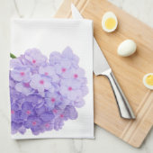 Serviette de cuisine Redoute Purple Hydrangea Fleu (Quart Plié)