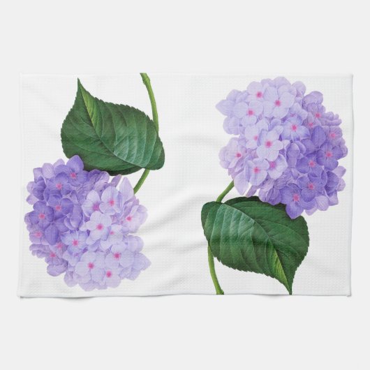 Serviette de cuisine Redoute Purple Hydrangea Fleu (Horizontal)