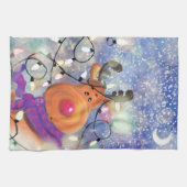 Serviette de cuisine Reindeer Christmas (Horizontal)