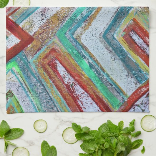 Serviette de cuisine réseau (Plié)