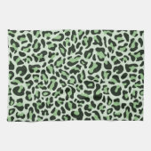 Serviette de cuisine retro Empreinte de léopard ve (Horizontal)