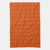 Serviette de cuisine Retro Mandala Papaya (Vertical)