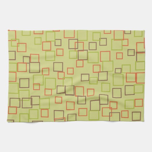 Serviette de cuisine Retro Mod Lime (Horizontal)