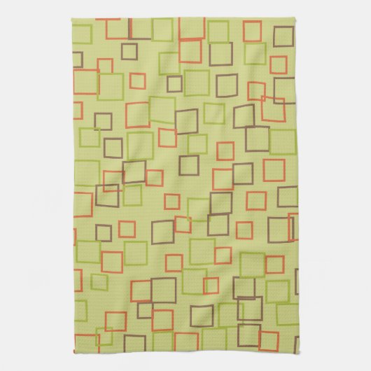 Serviette de cuisine Retro Mod Lime (Vertical)