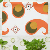 Serviette de cuisine Retro Paisley (Plié)