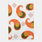 Serviette de cuisine Retro Paisley (Vertical)
