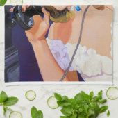 Serviette de cuisine Retro Pulp Tea (Plié)