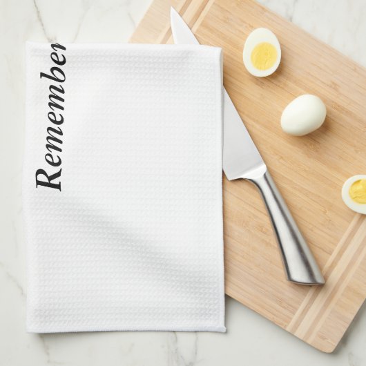 Serviette de cuisine réutilisée alternative à la s (Quart Plié)