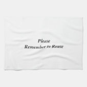 Serviette de cuisine réutilisée alternative à la s (Horizontal)